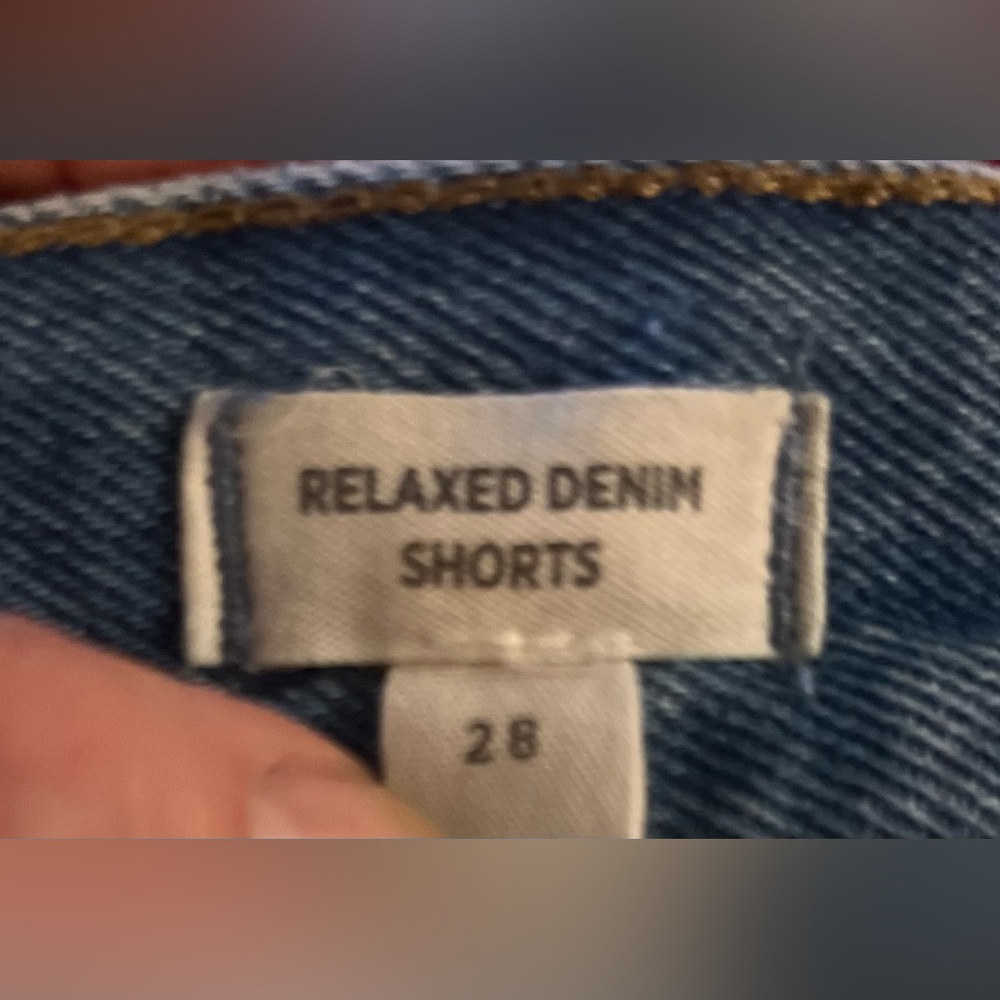 GW 2025 MADEWELL SZ 28 Women’s Denim Cut-Off Shorts - Picture 6 of 11